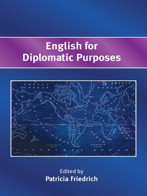 cover image of English for Diplomatic Purposes
